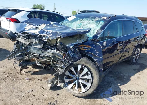 2018 Subaru Outback 2.5I Touring из США, поврежденный, VIN 4S4BSATC7J3350915